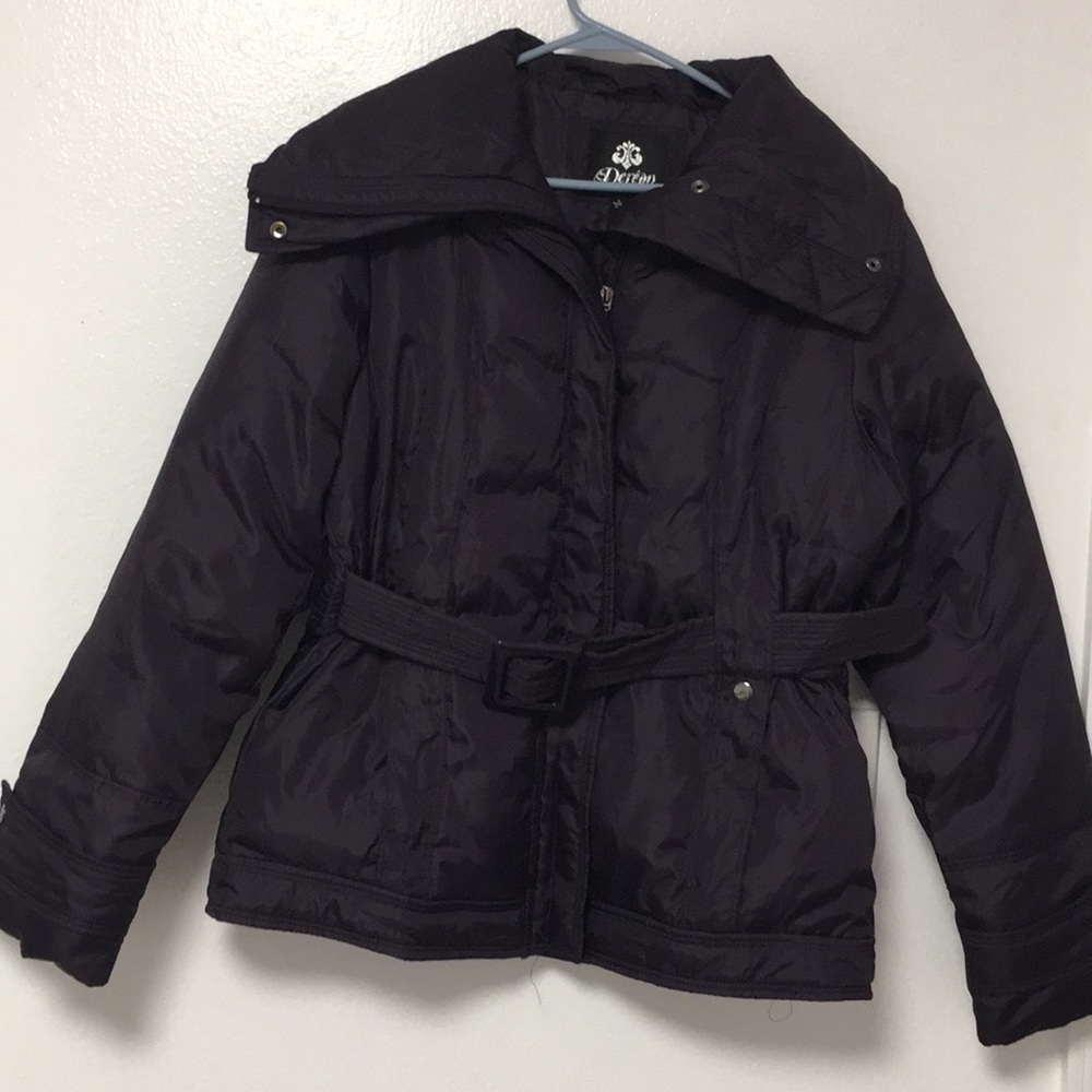 Purple coat no flaws new without tag